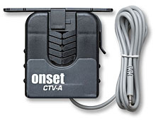 CTV-A  2 - 20 Amp split-core AC current sensor for HOBO data loggers MAIN