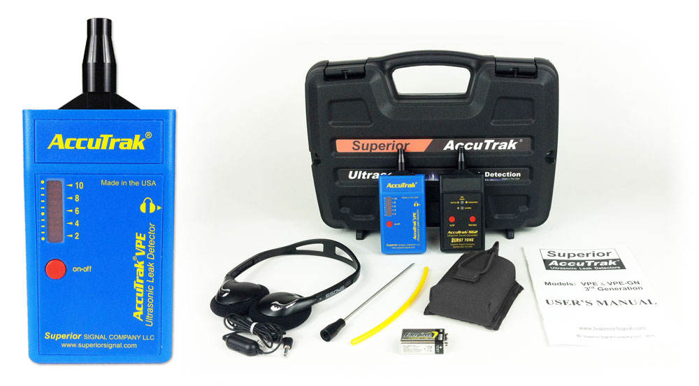 Superior AccuTrak® VPE Ultrasonic Leak Detector--Plus Kit MAIN