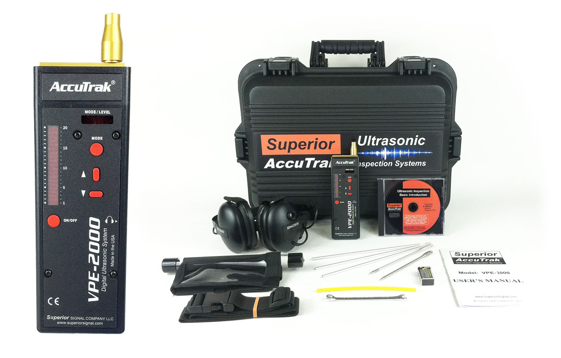 Superior AccuTrak® VPE-1000 Ultrasonic Leak Detector MAIN