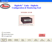 Dwyer DIGIHELIC LINKS Communication Software for DH and DHII DP controller/transmitters MAIN