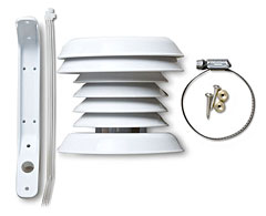 RS3 Solar Radiation Shield for Hobo Data Loggers by Onset MAIN