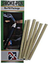 S221 Regin Refill wicks, 6/pkg.  Replacement wicks for the S220 Regin Smoke Pen.  FREE SHIPPING from MeterMall USA MAIN