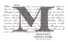 2018 Moffett Pinot Noir - Willamette Valley MAIN