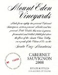 2008 Mount Eden Estate Bottled Cabernet Sauvignon, Santa Cruz Mountains THUMBNAIL