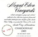 2009 Mount Eden Estate Bottled Chardonnay, Santa Cruz Mountains THUMBNAIL