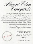 2013 Mount Eden Estate Bottled Cabernet Sauvignon THUMBNAIL
