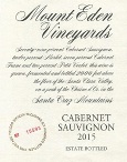 2015 Mount Eden Estate Bottled Cabernet Sauvignon, Santa Cruz Mountains THUMBNAIL
