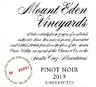 2019 Mount Eden Estate Bottled Pinot Noir, Santa Cruz Mountains THUMBNAIL