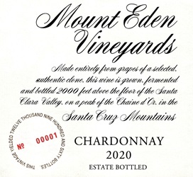 2020 Mount Eden Estate Bottled Chardonnay MAIN