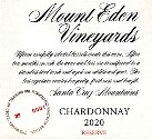 2020 Mount Eden  RESERVE Chardonnay, Santa Cruz Mountains THUMBNAIL