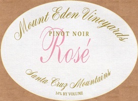 2021 Mount Eden Rosé of Pinot Noir, Santa Cruz Mountains MAIN