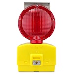 Barricade Light, Eecolite 2, Solar, LED, Red THUMBNAIL
