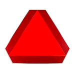 Slow Moving Vehicle Triangle, Sign, .063 Aluminum, AEGP THUMBNAIL