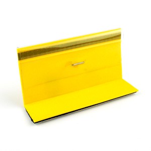 Chipseal Marker, w/Cover, 2 Way Yellow LARGE