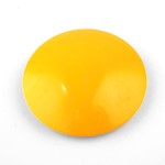 Raised Pavement Dot, 4in, Polypropylene, Yellow THUMBNAIL