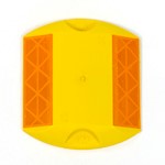 Raised Pavement Marker, 3M, AR, 3.5in x 4in, Yellow, 2-Way THUMBNAIL