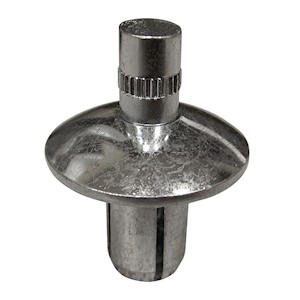 Drive Rivet, .375in, w/Nylon Washer LARGE