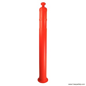 Delineator, Knob Top, Orange, 42 inches LARGE