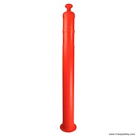 Delineator, Knob Top, Orange, 42 inches MAIN