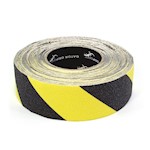 Non-Skid Tape, Gator Grip, Roll, 2in x 60ft, Black/Yellow THUMBNAIL