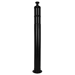 Delineator, Knob Top, Black, 42in, 4.5in Bottom LARGE