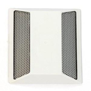 Raised Pavement Marker, Apex, 4in x 4in, White, 2-Way, Model 921 LARGE
