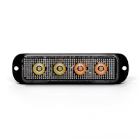 Light Module, Surface Mount, LED, Dual Color, North American Signal, Amber/Clear, LED4500-AC MAIN