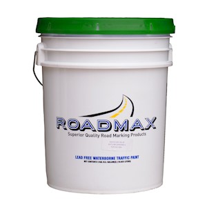 Paint, Roadmax, 5 Gallon, Water Based, Rapid Dry Green, RMP-100-GRN-P LARGE