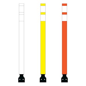 Channelflex II Post Only with UR Insert, 2.25in x 36in, Round, 2-3in HIP Bands LARGE