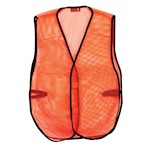 Safety Vest, Non-Class, Non-Reflective, Mesh, 8018D THUMBNAIL