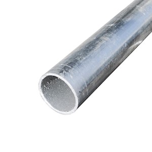 Post, Galvanized Round, 2.375 dia, 16 Gauge, 12ft LARGE