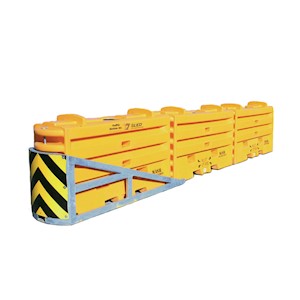 SLED TL2 crash cushion LARGE