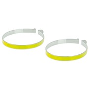 M-Wave | Reflective Leg Bands, Neon THUMBNAIL