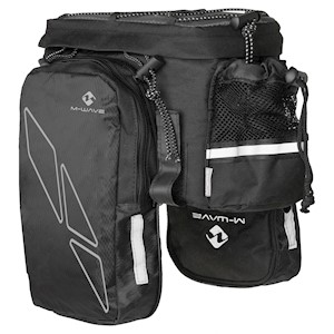 M-Wave | Amsterdam Expandable Trunk Bag, Black LARGE