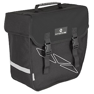 M-Wave | Amsterdam Single Side Bag, Black LARGE