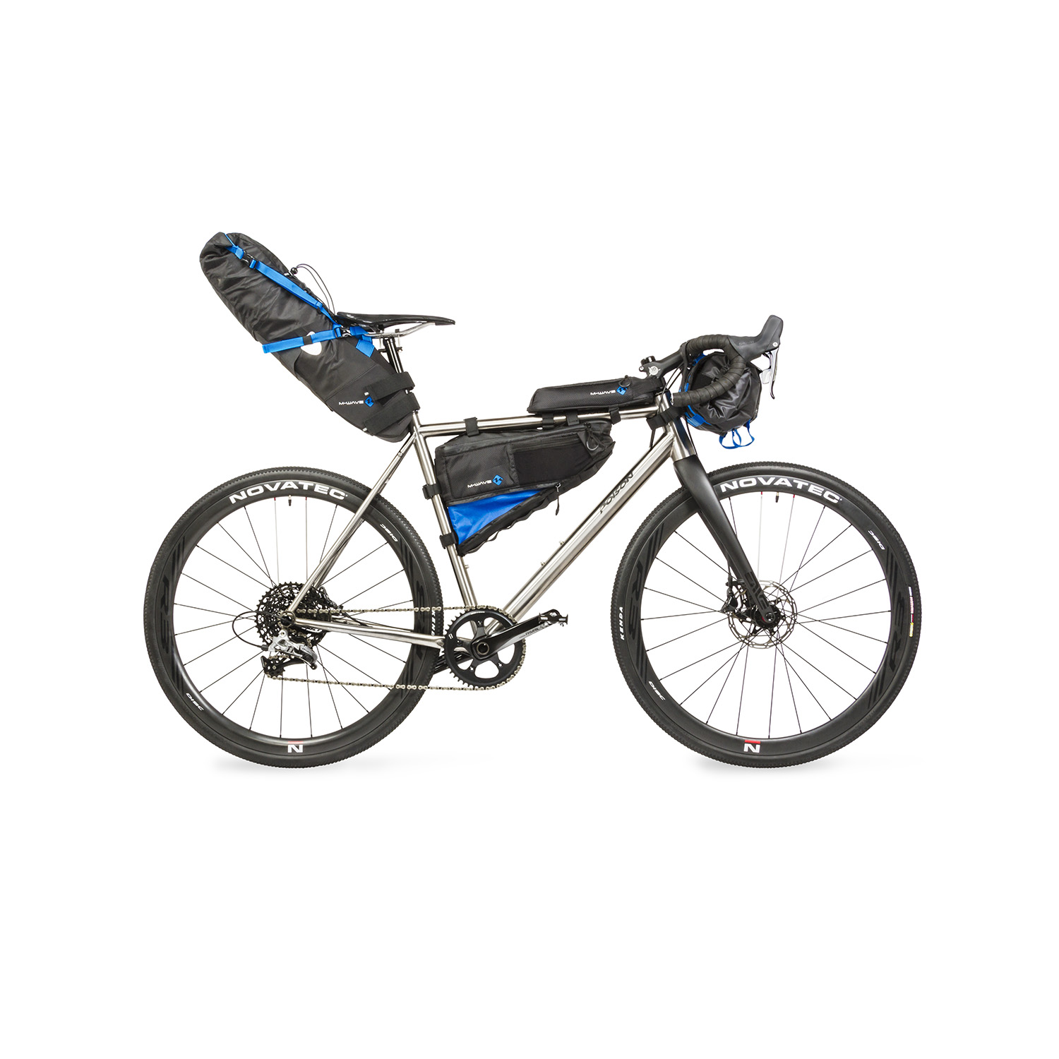M-Wave | Bike Packing Triangular Bag, Black SWATCH