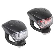 M-Wave | Cobra IV Headlight/Taillight with White and Red LED, Black THUMBNAIL