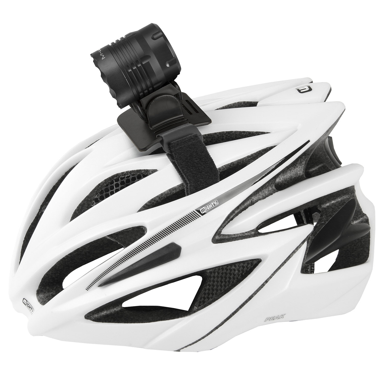 M-Wave | Batterylamp with Bracket for Handlebar, 1200 lumen SWATCH