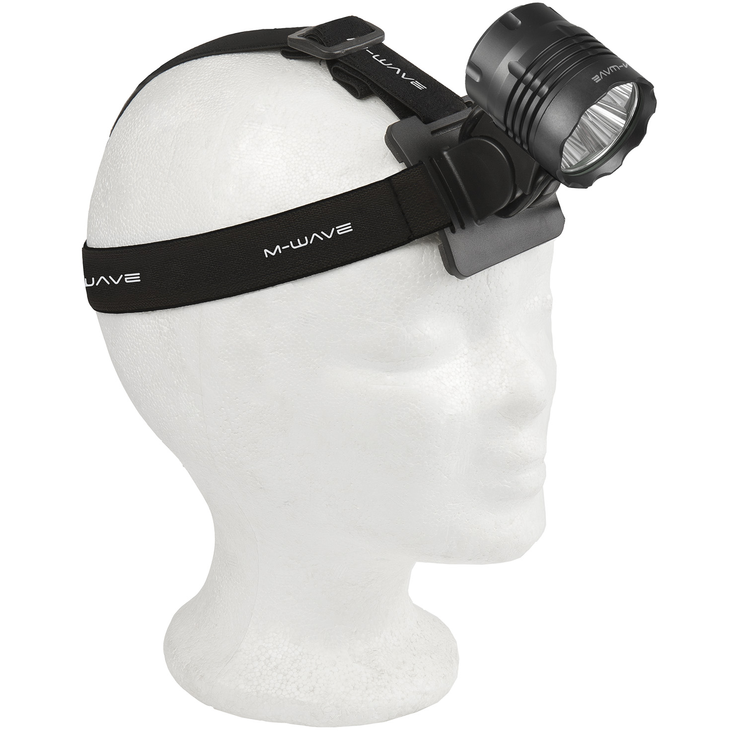 M-Wave | Batterylamp with Bracket for Handlebar, 1200 lumen SWATCH