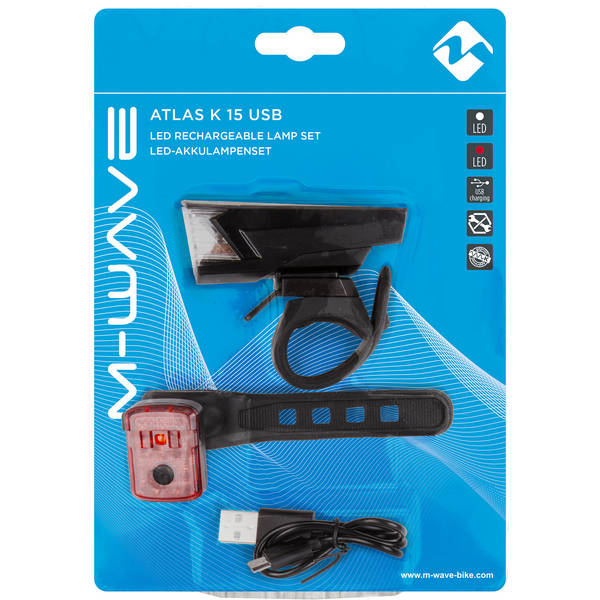 M-Wave | Atlas K 15 USB Lamp Set SWATCH