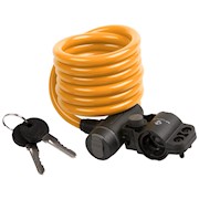 M-Wave | S 10.18 Spiral Cable Lock, Orange THUMBNAIL