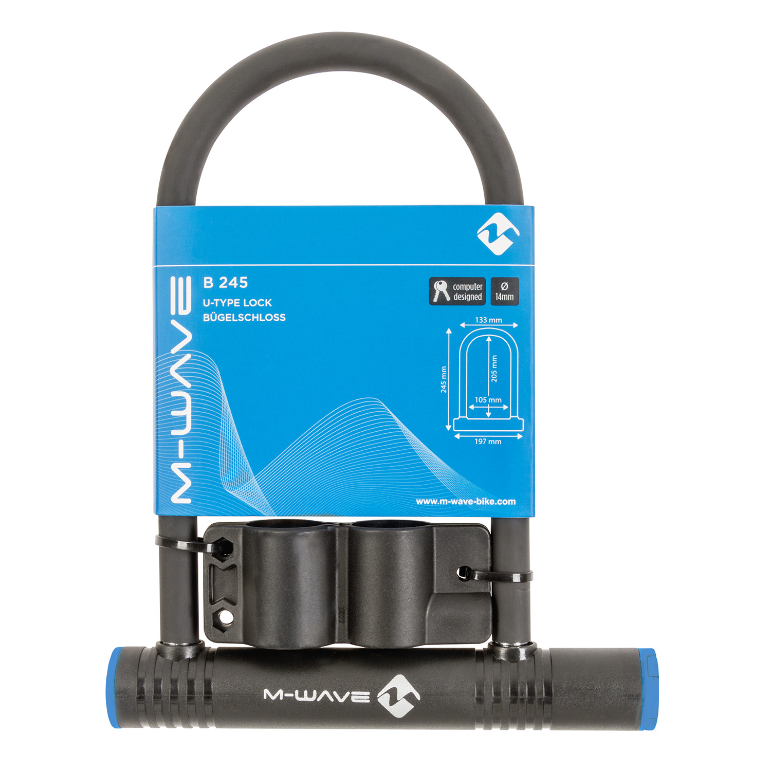 M-Wave | B 245 Shackle Lock SWATCH