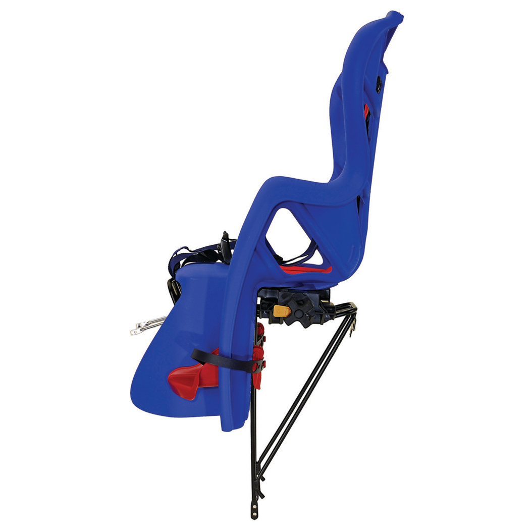 Bellelli | Pepe Baby Carrier Bike Rack Mount, Blue/Red SWATCH