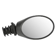 M-Wave | Oval Bicycle Spy Mirror, Black THUMBNAIL