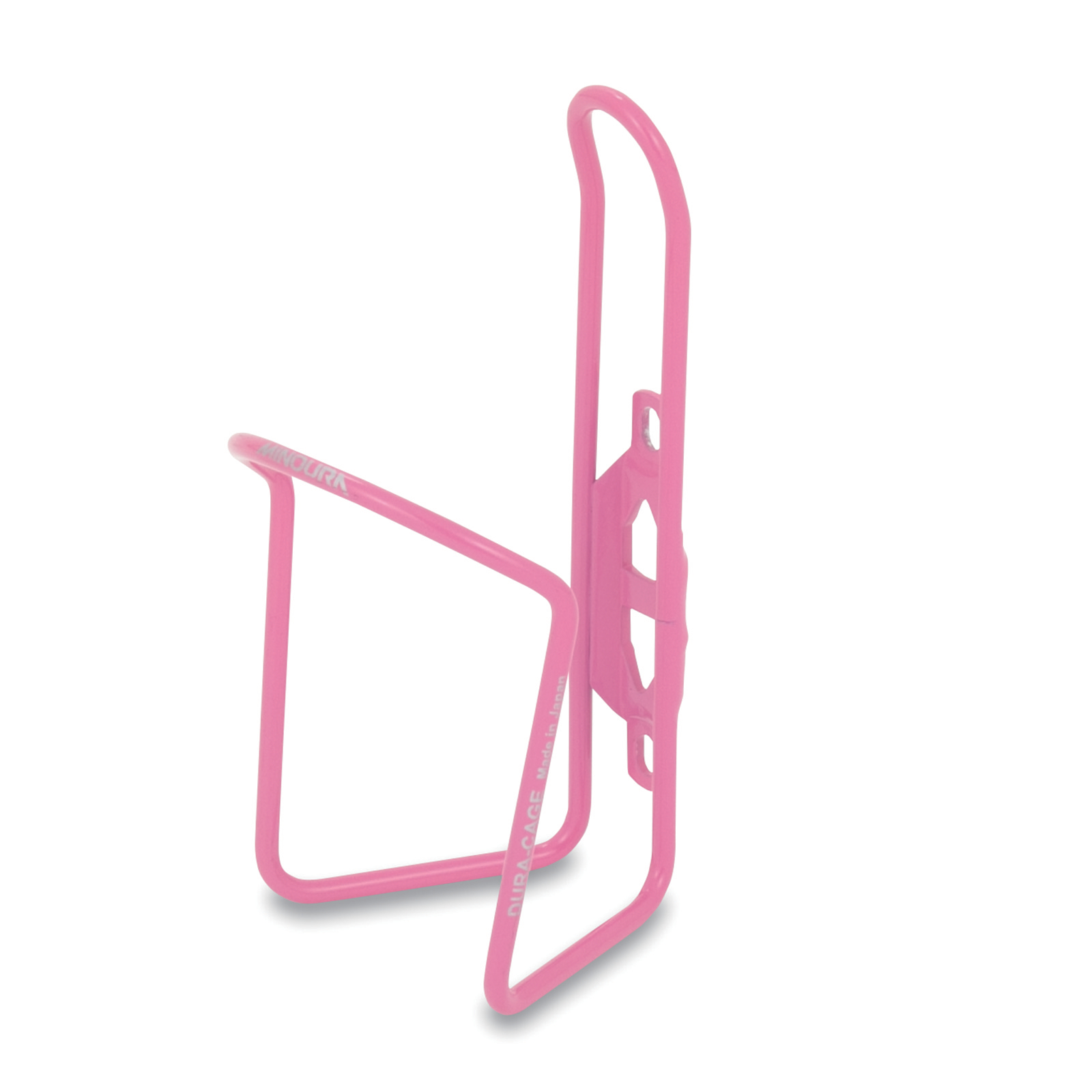 Minoura | AB100-5.5 Dura-Cage Lightweight Water Bottle Cage, Maracron Pink SWATCH
