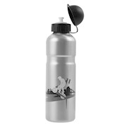 M-Wave | ABO 750 Aluminum Water Bottle, Silver THUMBNAIL