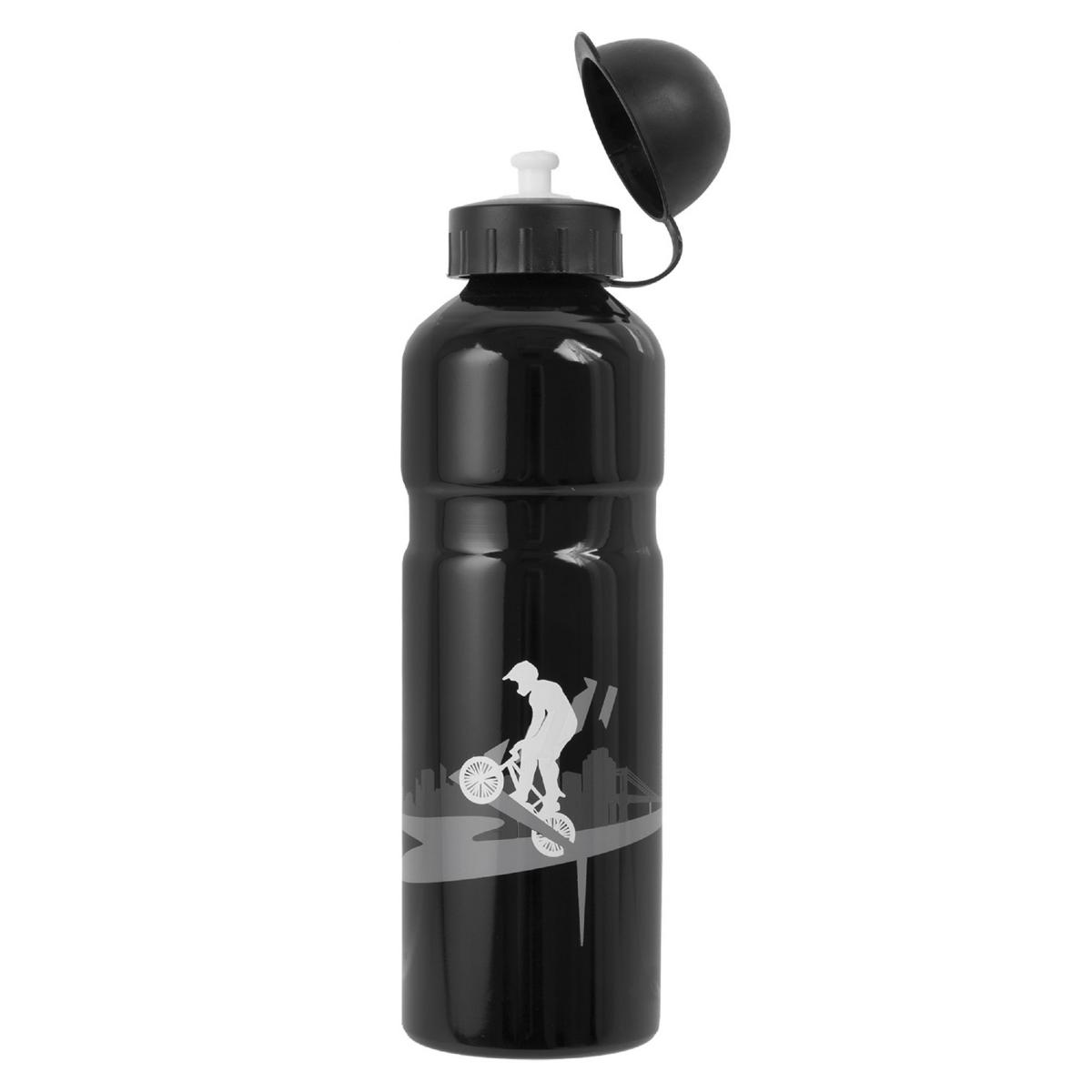 M-Wave | ABO 750 Aluminum Water Bottle, Black SWATCH