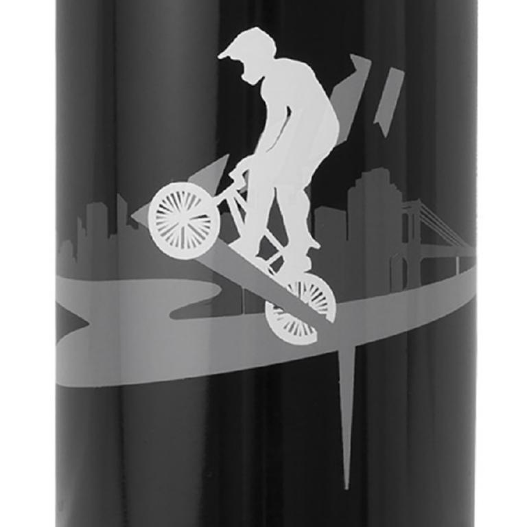 M-Wave | ABO 750 Aluminum Water Bottle, Black SWATCH