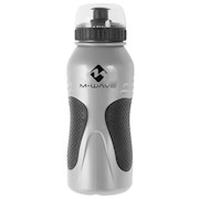 M-Wave | PBO 600-NS Water Bottle, Silver THUMBNAIL
