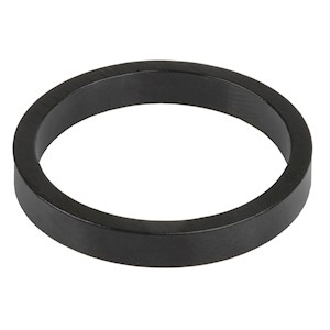 M-Wave | Aluminum Spacer, 5 mm, Black LARGE